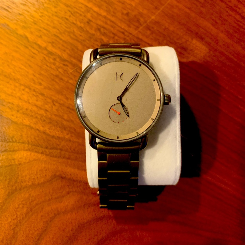 MVMT M Revolver Watch - Nude Tone